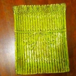 Asparagus tray platter